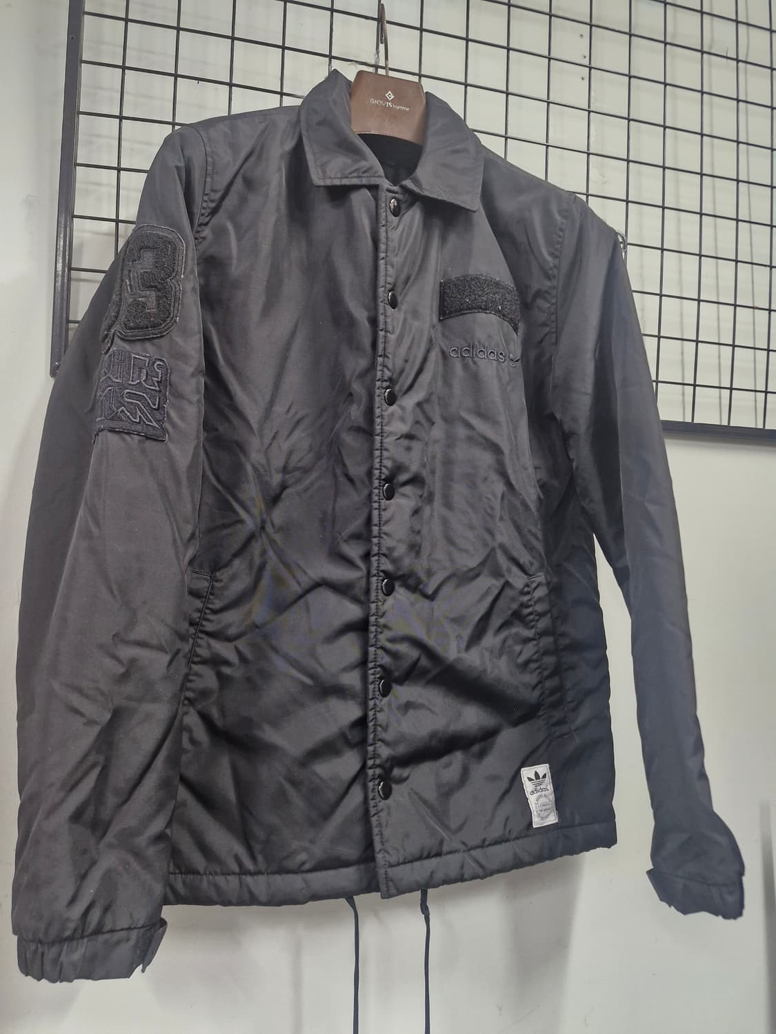 95M 아디다스 서울 코치 자켓.블랙 상품이미지2
