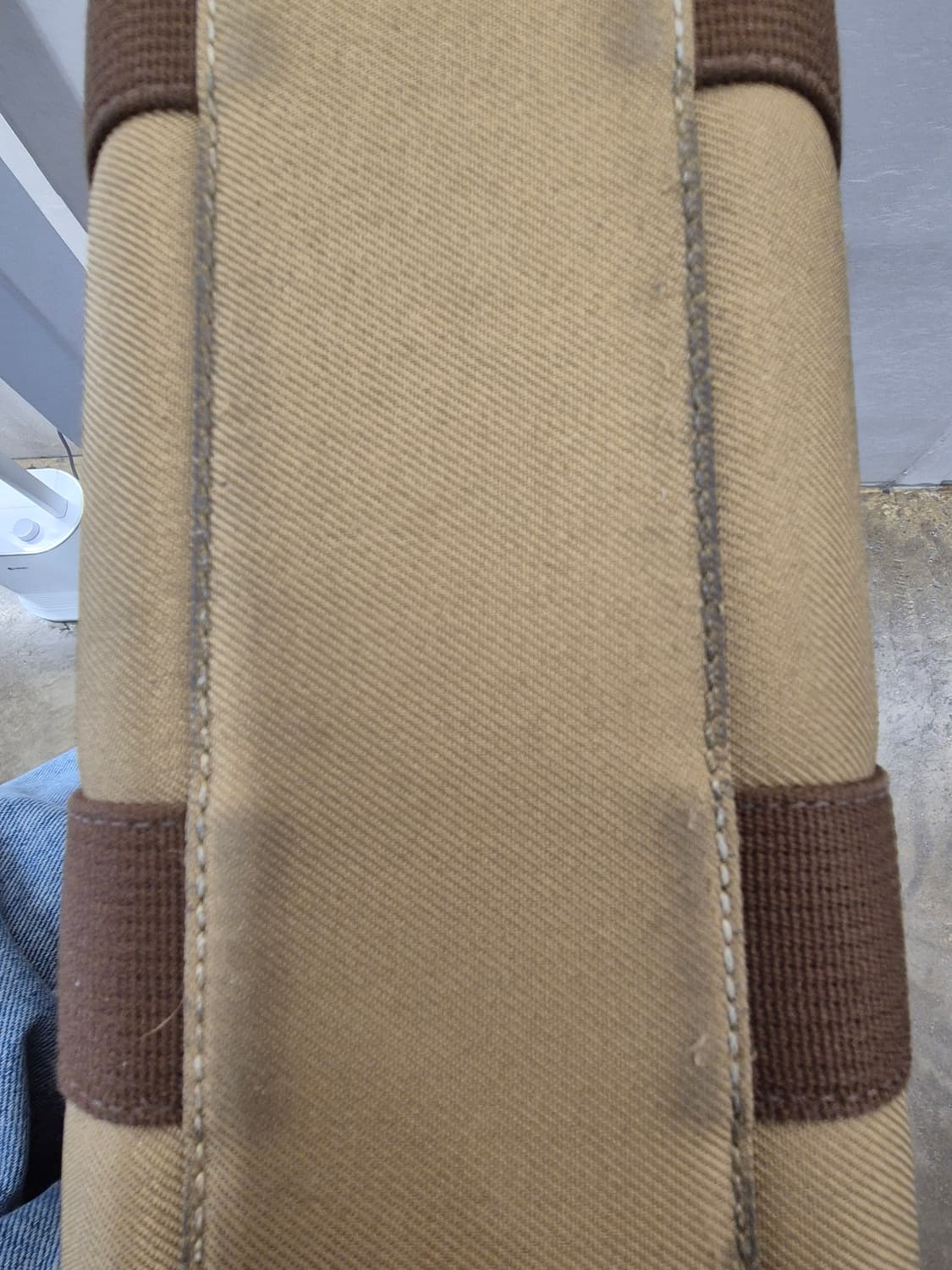 헌팅월드 토트백 베이지/브라운 상품이미지5