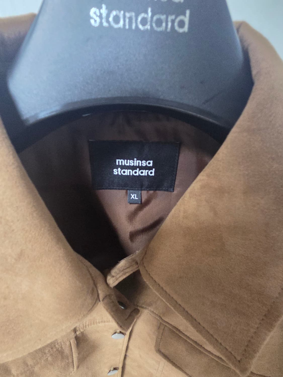 무탠다드 스웨이드 트러커자켓 상품이미지4