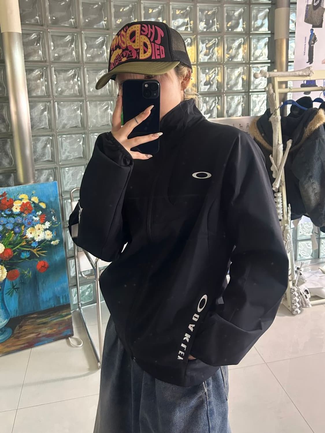 ENHANCE TECH JERSEY JACKET FOA408780 상품이미지1