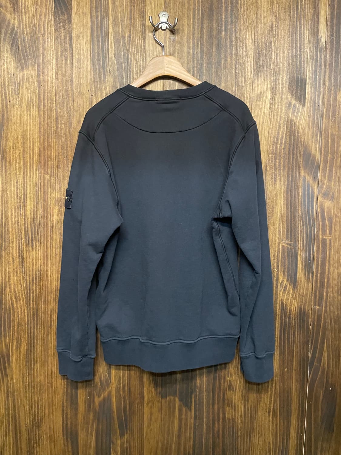 Stone Island Wappen Patch Cotton Sweatsh 상품이미지4