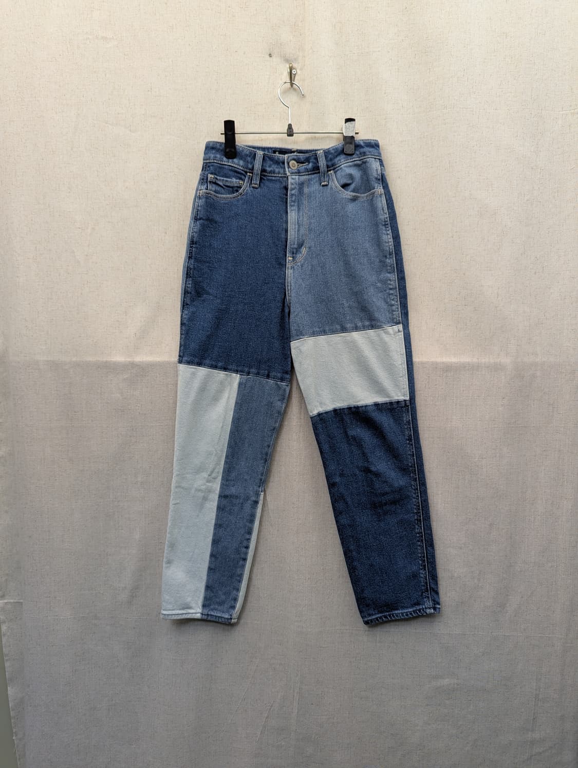 홀리스터 컬러 블록 데님 팬츠 상품이미지1