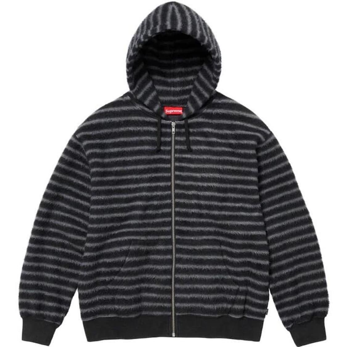 (XL) supreme brushed zip-up hoodie 상품이미지1