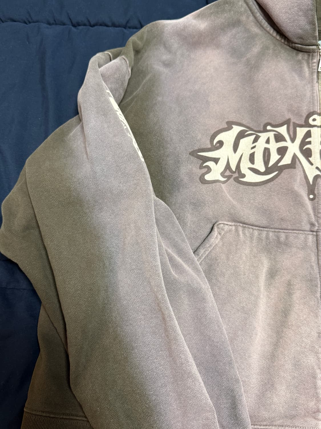 트레비스 스캇 내한 머천다이즈 후드집업 상품이미지3