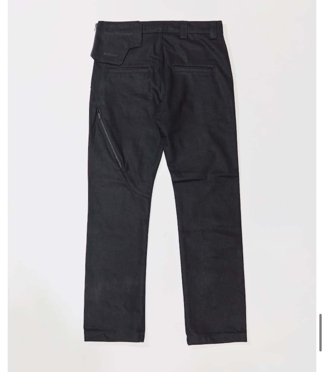 플라스틱프로덕트 wallet raw denim pants S size 상품이미지2