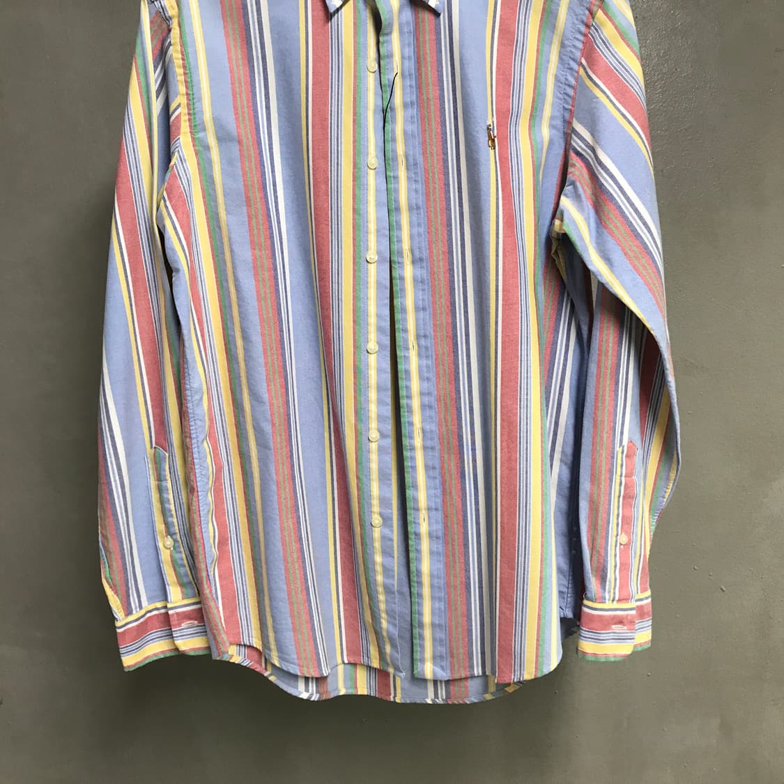 폴로 랄프로렌 스트라이프 셔츠 S 상품이미지3