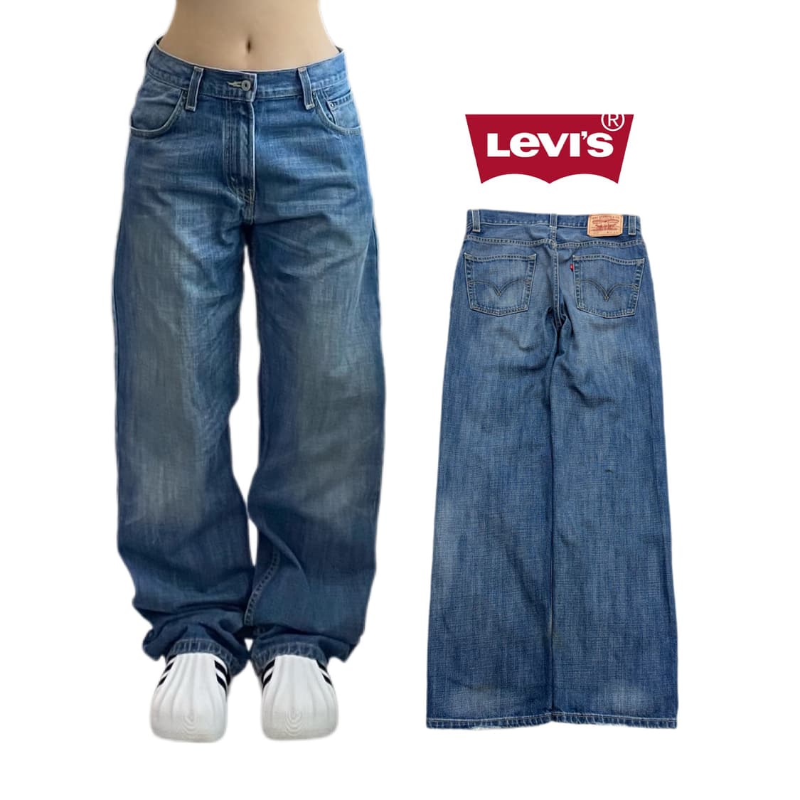 리바이스 559 새깅 워싱 스케이터 데님팬츠 상품이미지1