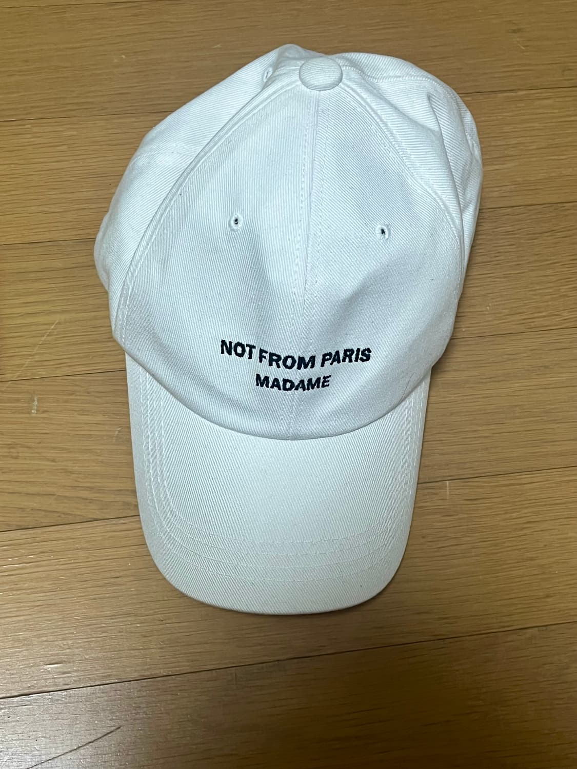 화이트 볼캡 상품이미지1