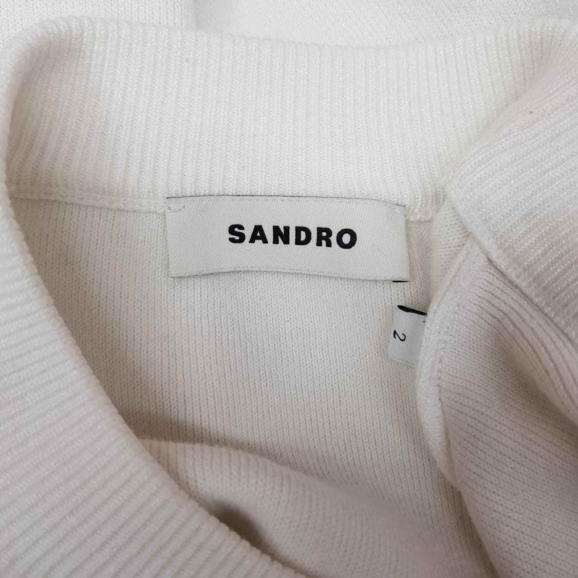 산드로 SANDRO비에라 자수 루즈핏 니트 2사이즈 상품이미지6