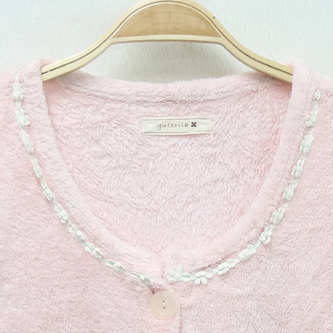 YUTORILA 프릴 레이스 셔링 잠옷 62367 상품이미지3