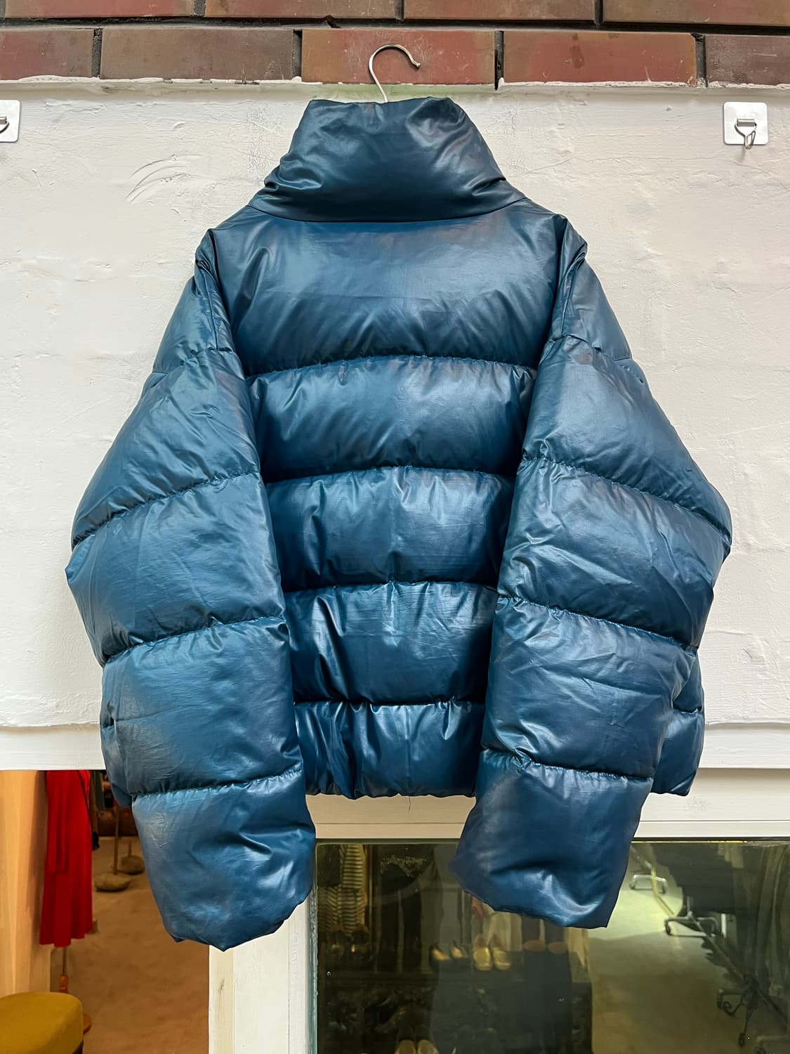 Nike NSW 덕다운 푸퍼 숏패딩 블루 Women L 상품이미지8