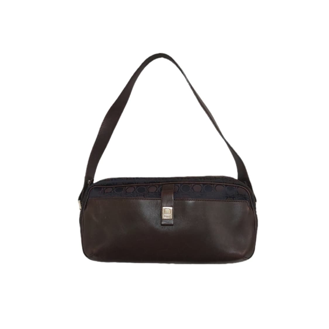 [정품] 페라가모 간치니 프린트 캔버스 숄더백 상품이미지1