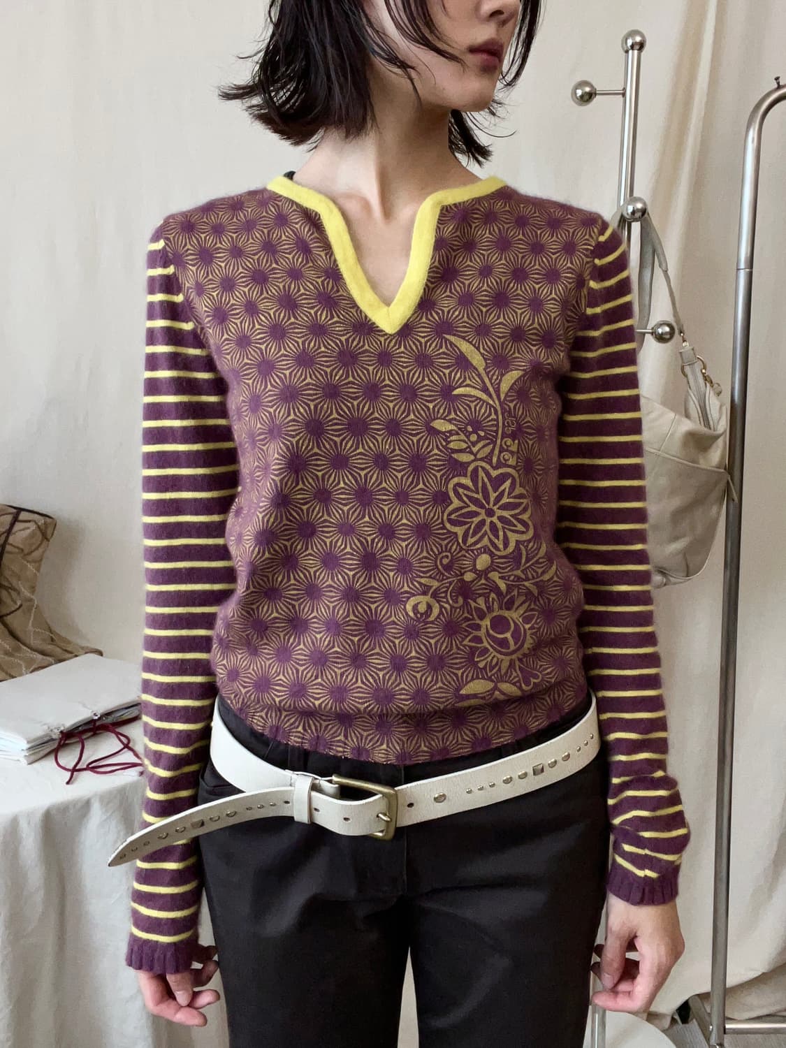 55DSL Angora Knit Top 상품이미지1
