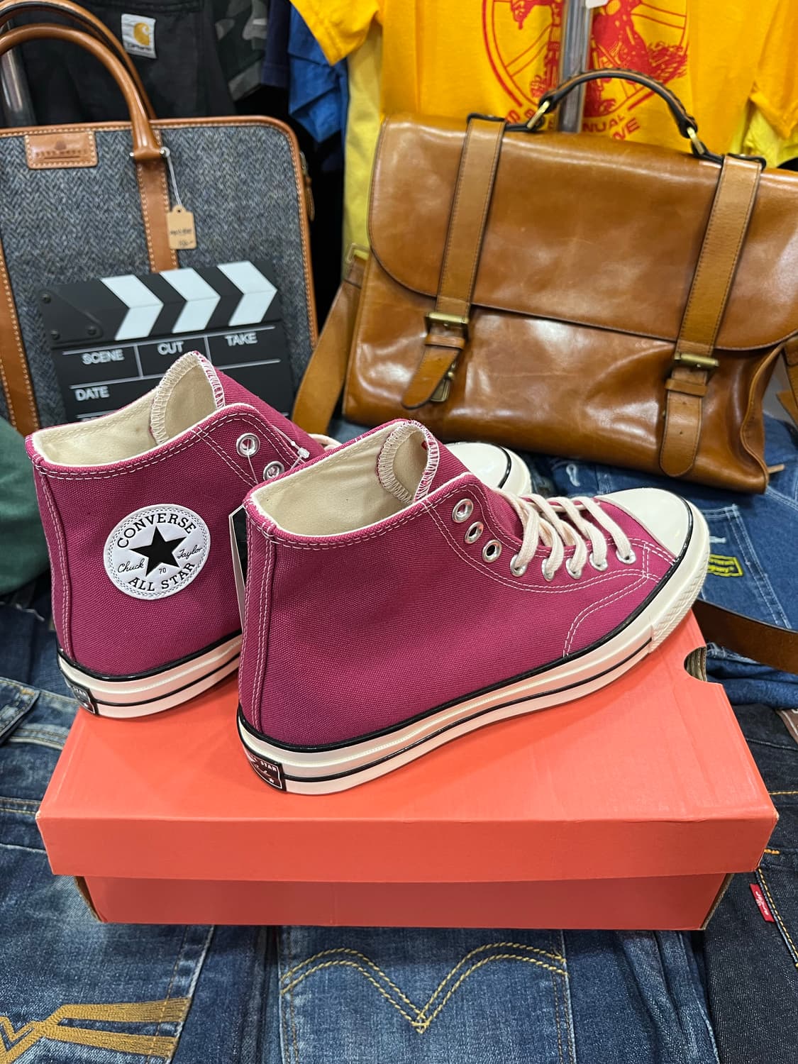 컨버스 척 70 하이 midnight hibiscus 상품이미지4