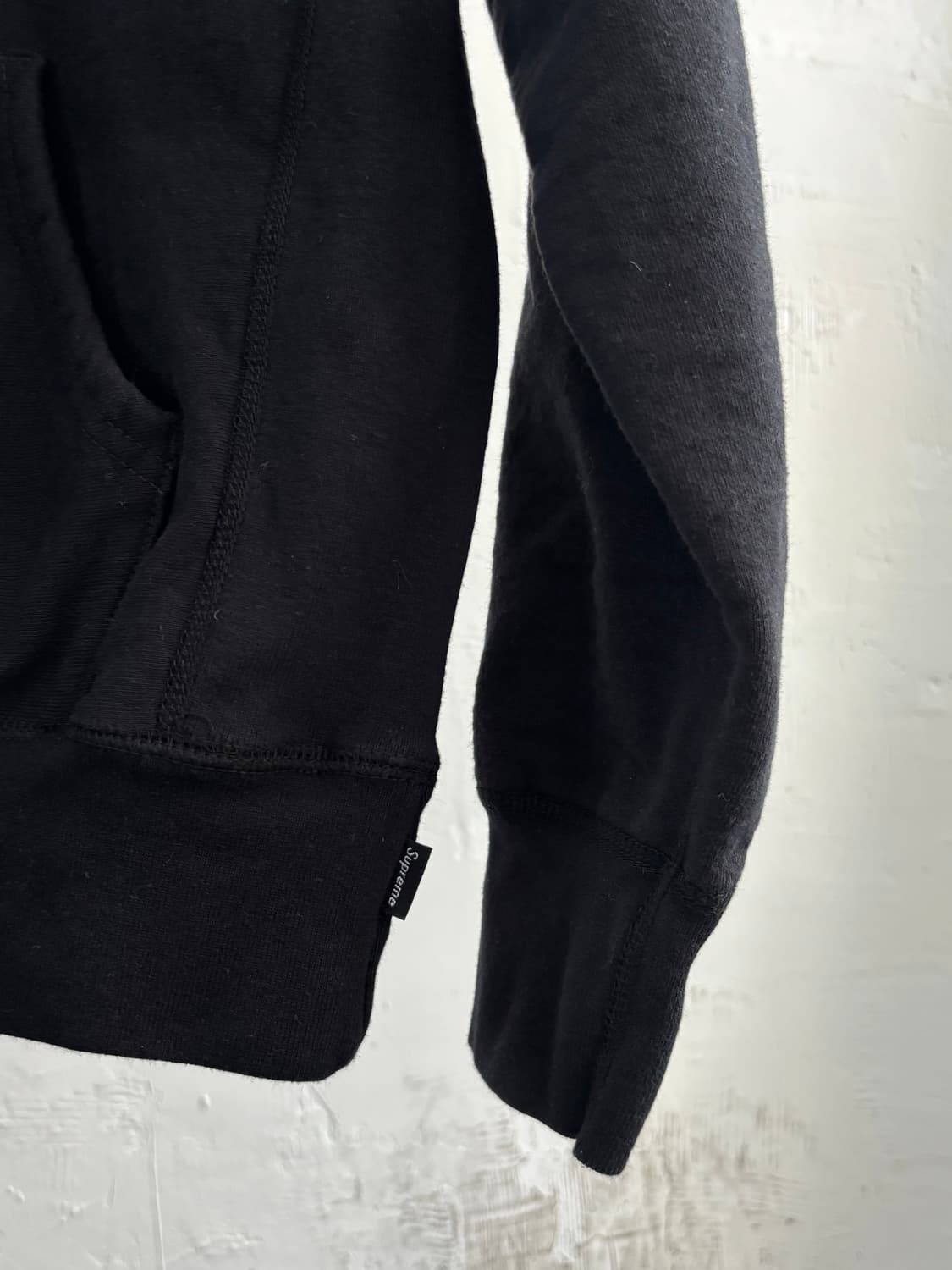 Supreme 슈프림 19FW 콘 로고 블랙 후드 상품이미지5