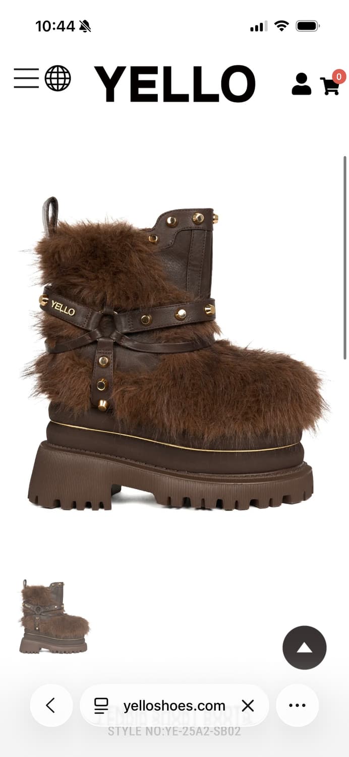 YELLO 이엘로 이에로 부츠 FENRIR SHORT BOOTS 상품이미지1