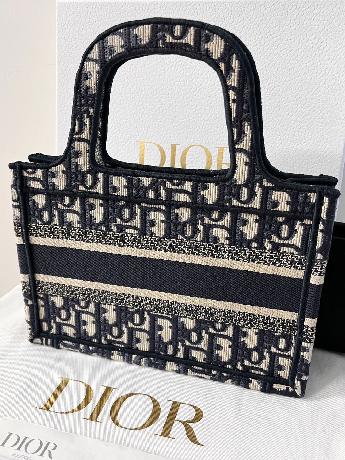 [S+급/정품] 디올 오블리크 북토트백 미니 가방 상품이미지3