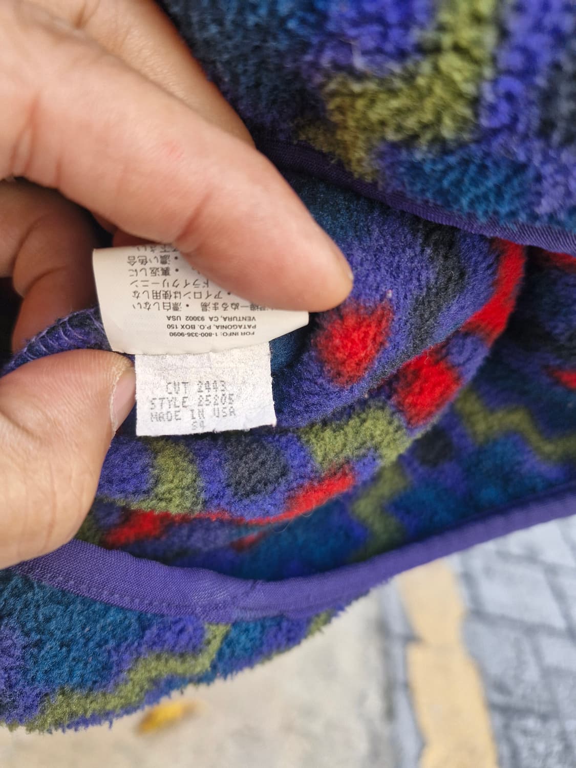 Z-206 파타고니아 신칠라 아즈텍 네이티브 80s 상품이미지7