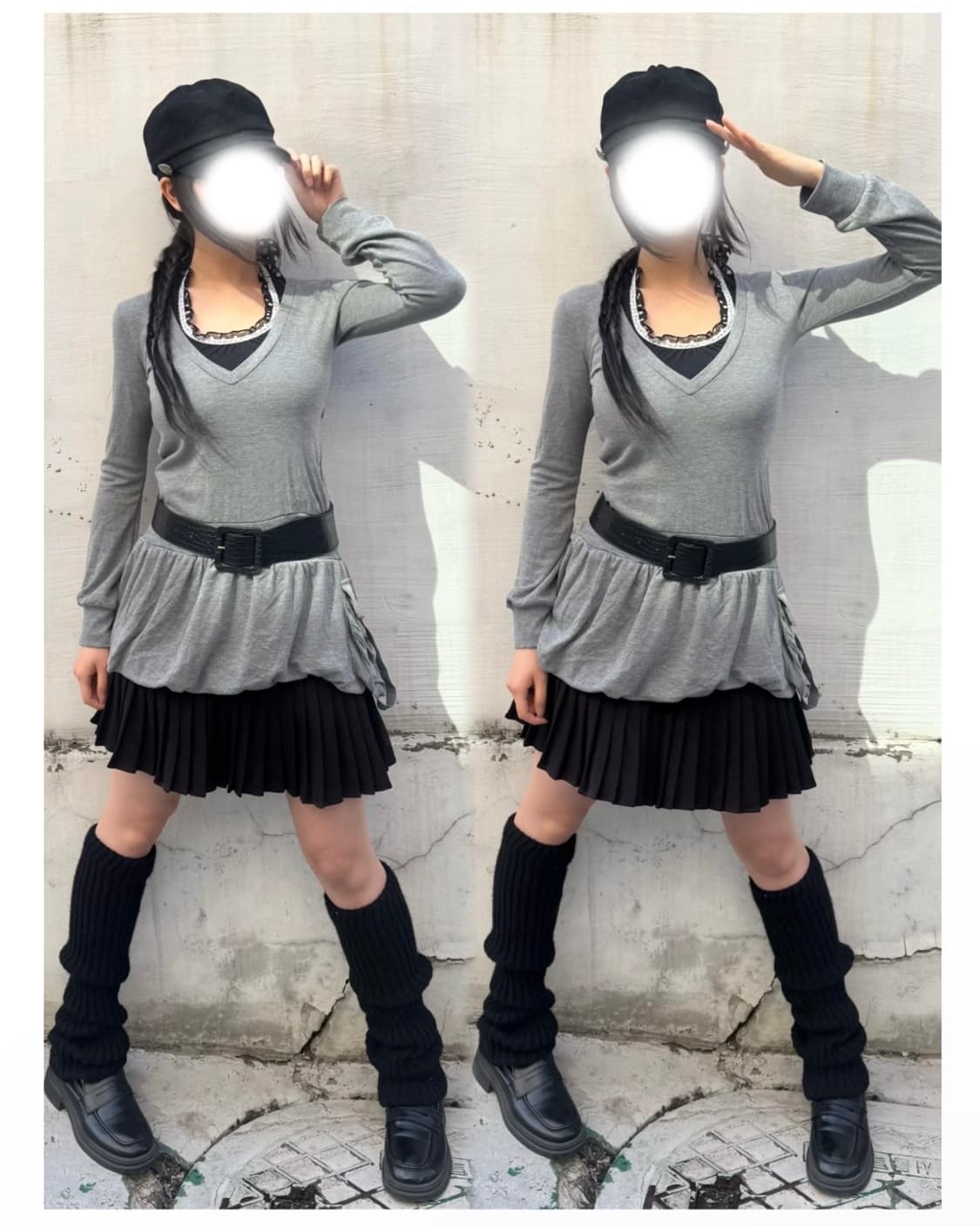 도쿄걸의프레피룩도전기.ˢᴱᵀ🏠 상품이미지6