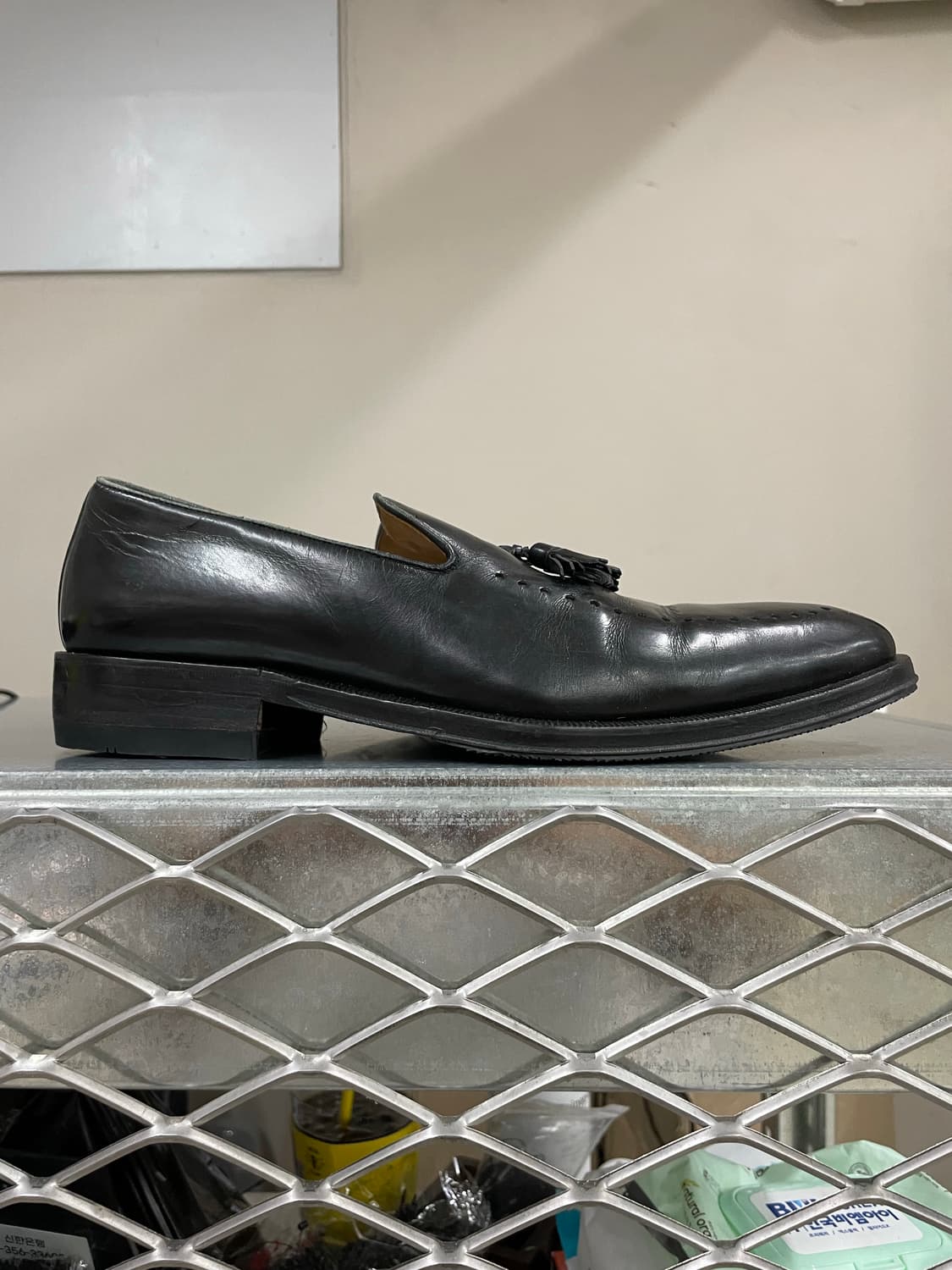 구찌 레더 태슬 로퍼 42.5 상품이미지4