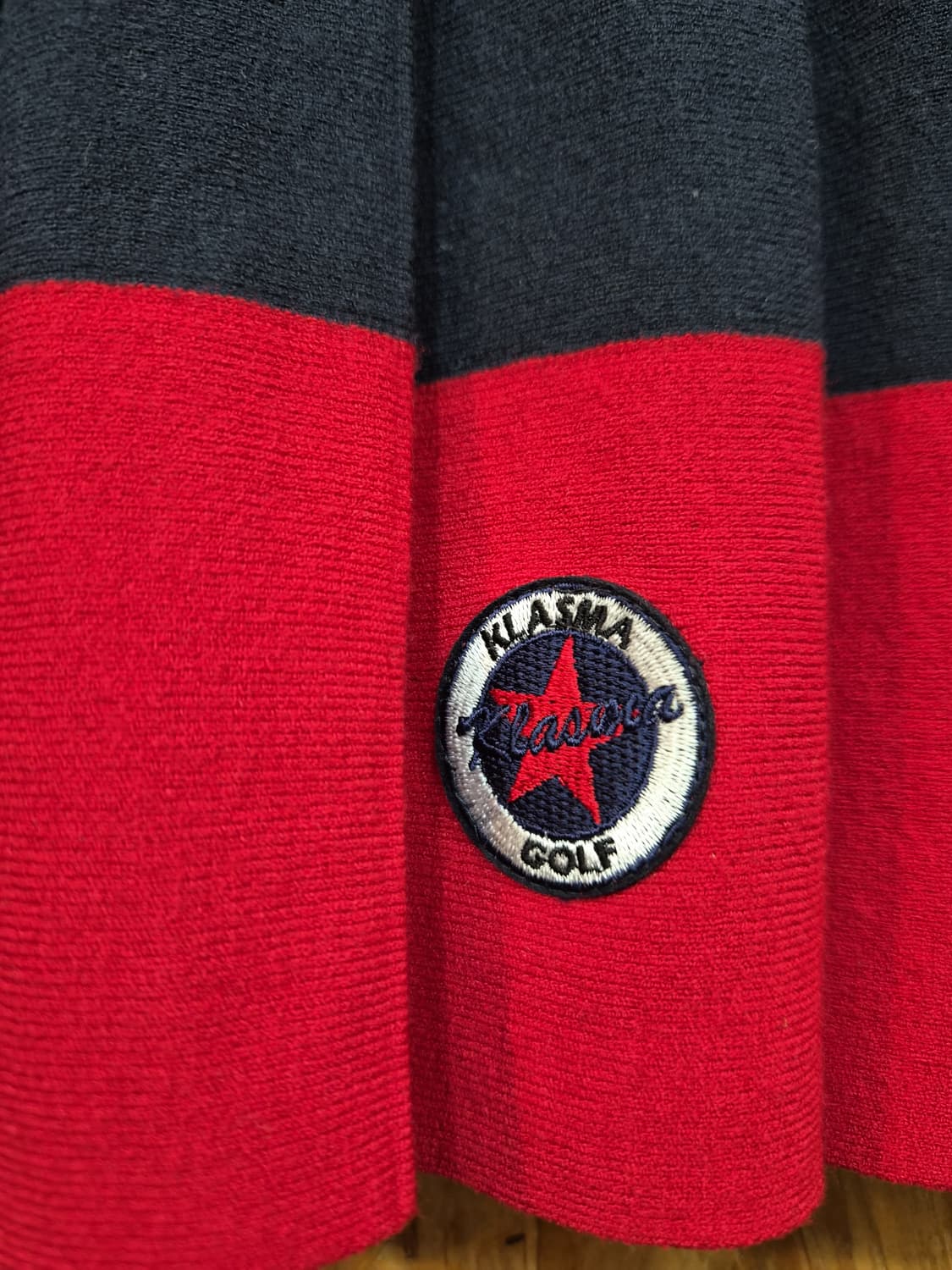 KLASMA 골프 플리츠 니트 스커트 / Y2K 프레피 테니스룩
 상품이미지4