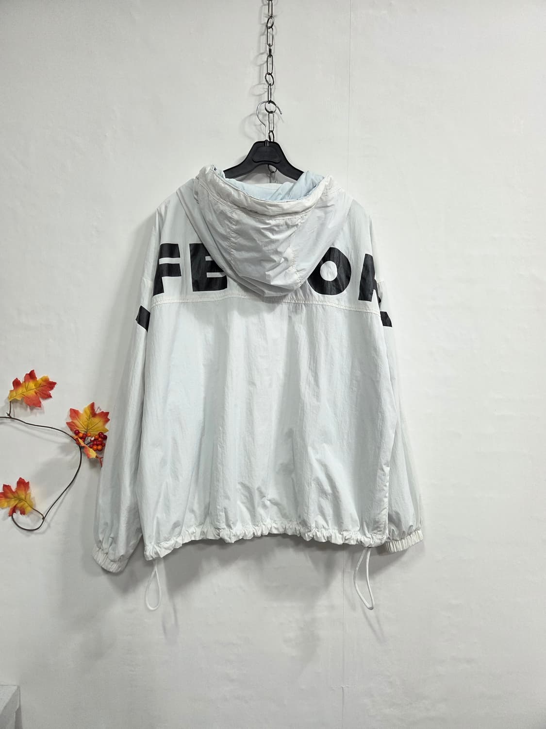 라이프워크 프렌치불독 후드집업 화이트 F 상품이미지7