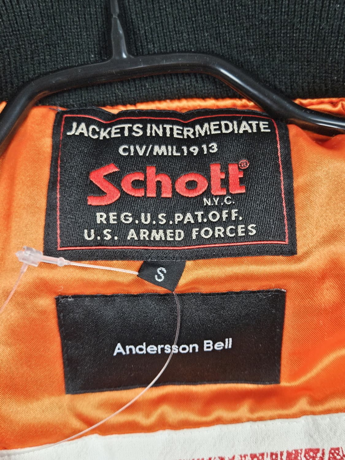 쇼트 X 앤더슨벨 드래곤자수 스카잔 봄버자켓 ( S ) / 9968 상품이미지6