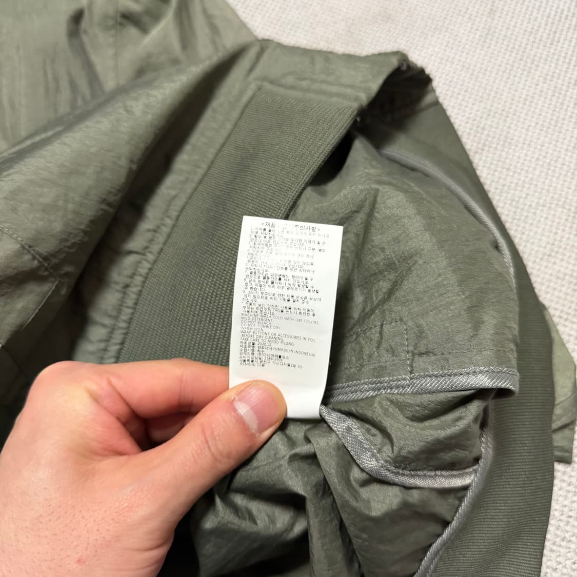 내셔널지오그래픽 나일론 봄버 자켓 상품이미지5