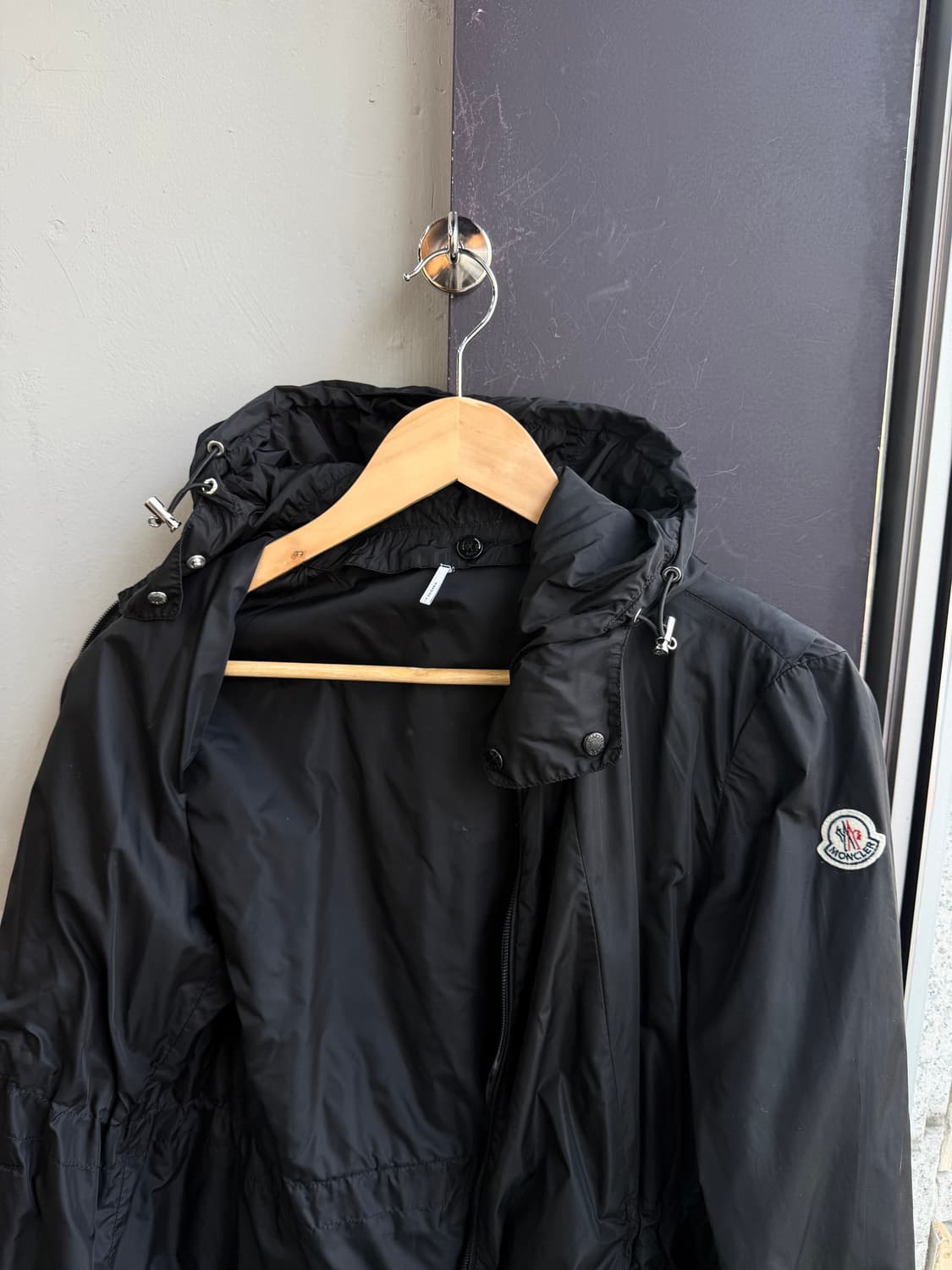 .2/ 몽클레어 YASMIN 야스민 와펜 후디 트렌치코트 상품이미지7