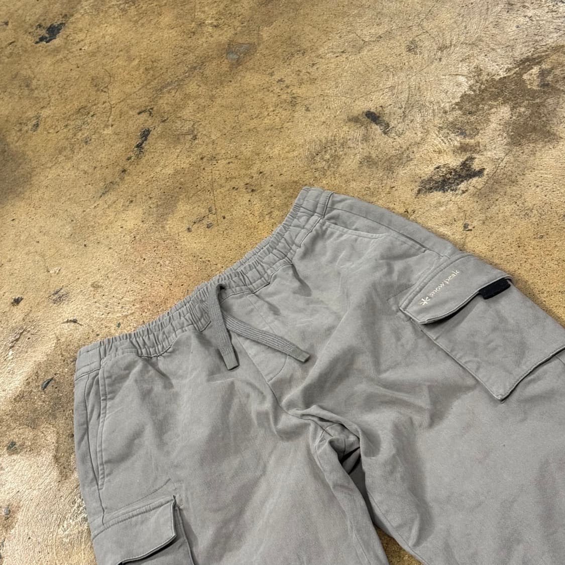 [정품/85] 스노우피크 카고 조거 팬츠 회색 b8 상품이미지1