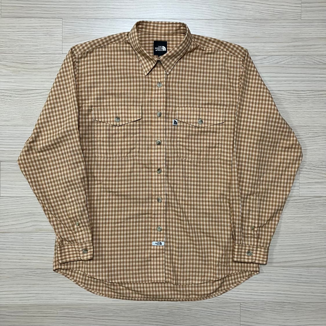 노스페이스 체크 셔츠 상품이미지2