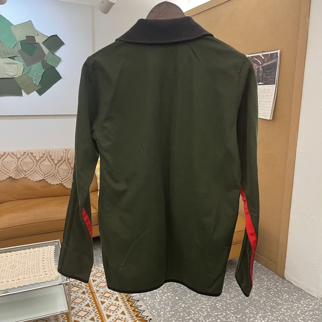 아디다스 올드스쿨 빈티지 레트로 말차카키 져지 집업 95 C10572 상품이미지4