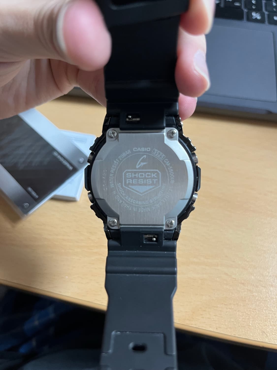 카시오  GM-5600UB 검정색 주우재 시계 상품이미지3