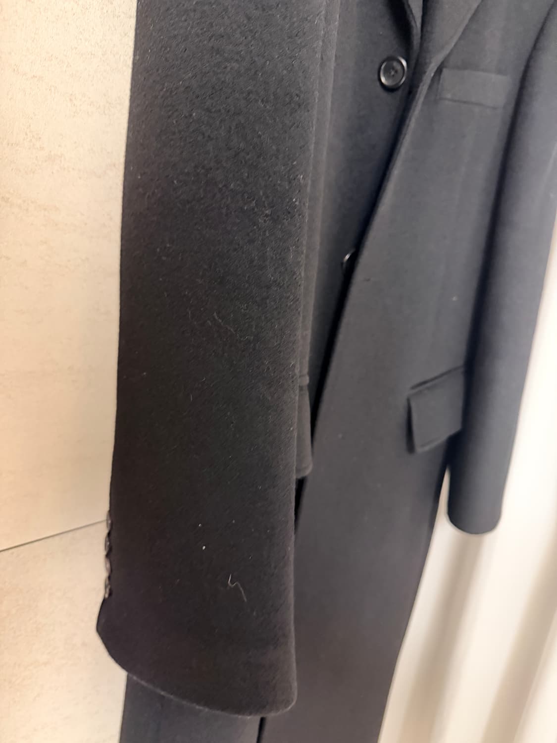 MNGU / 체스터필드 코트 블랙 / L 상품이미지3