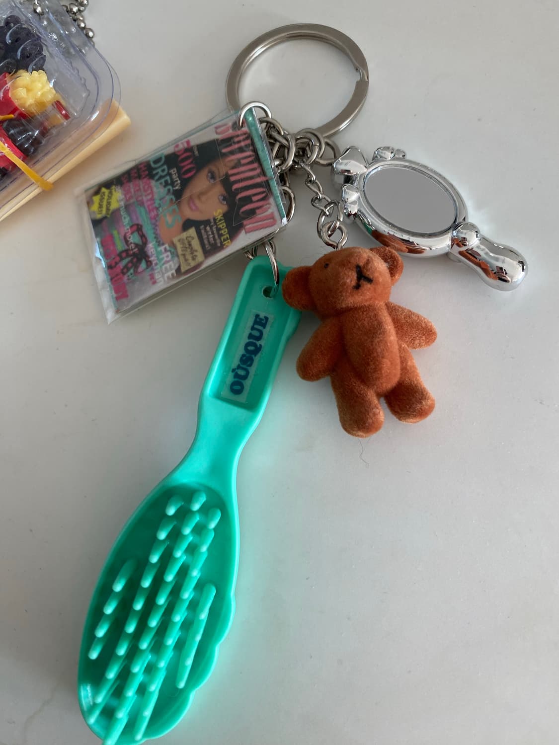 빈티지 바비인형 키링 세트 상품이미지4