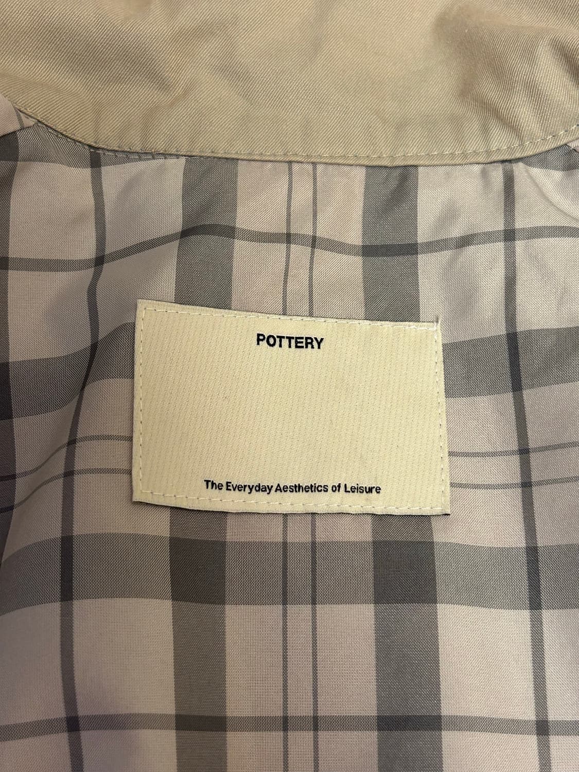 포터리 헤링턴자켓 베이지삭스 2사이즈 상품이미지4