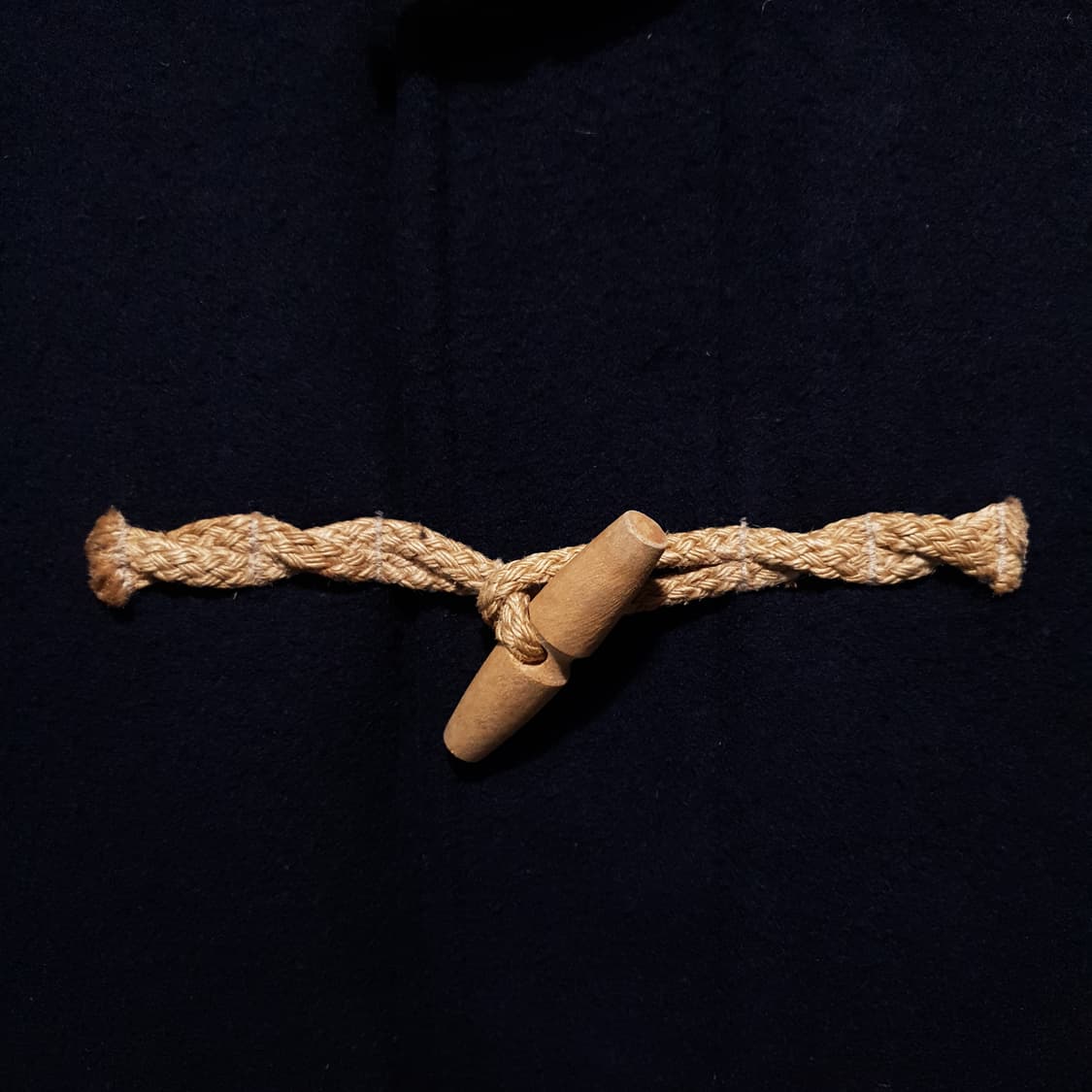 LOFI 로파이 오버핏 스테디 더플 후드 떡볶이 코트 자켓 네이비 L 상품이미지5