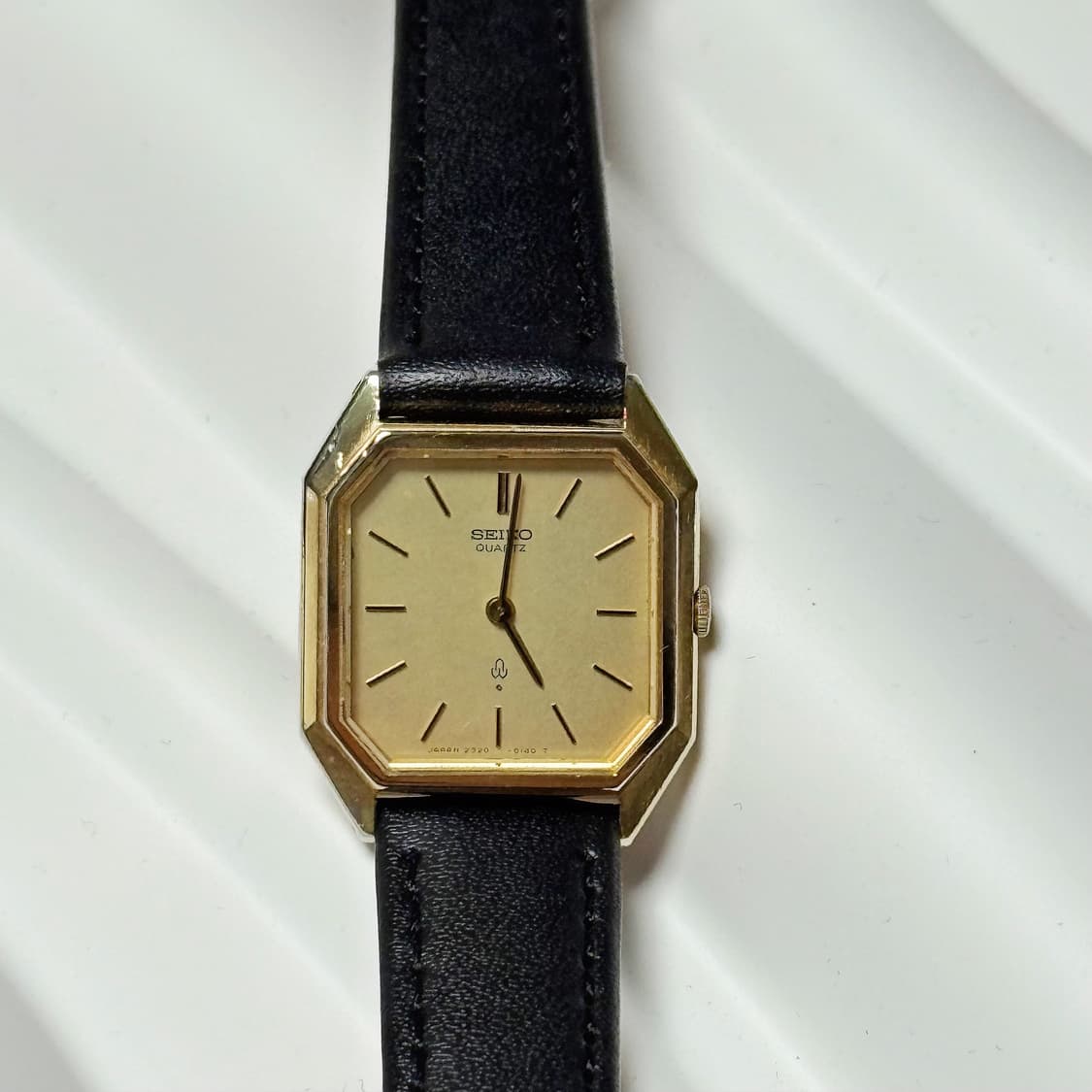 80's90's 세이코 빈티지 골드 옥타곤 클래식 워치 상품이미지9