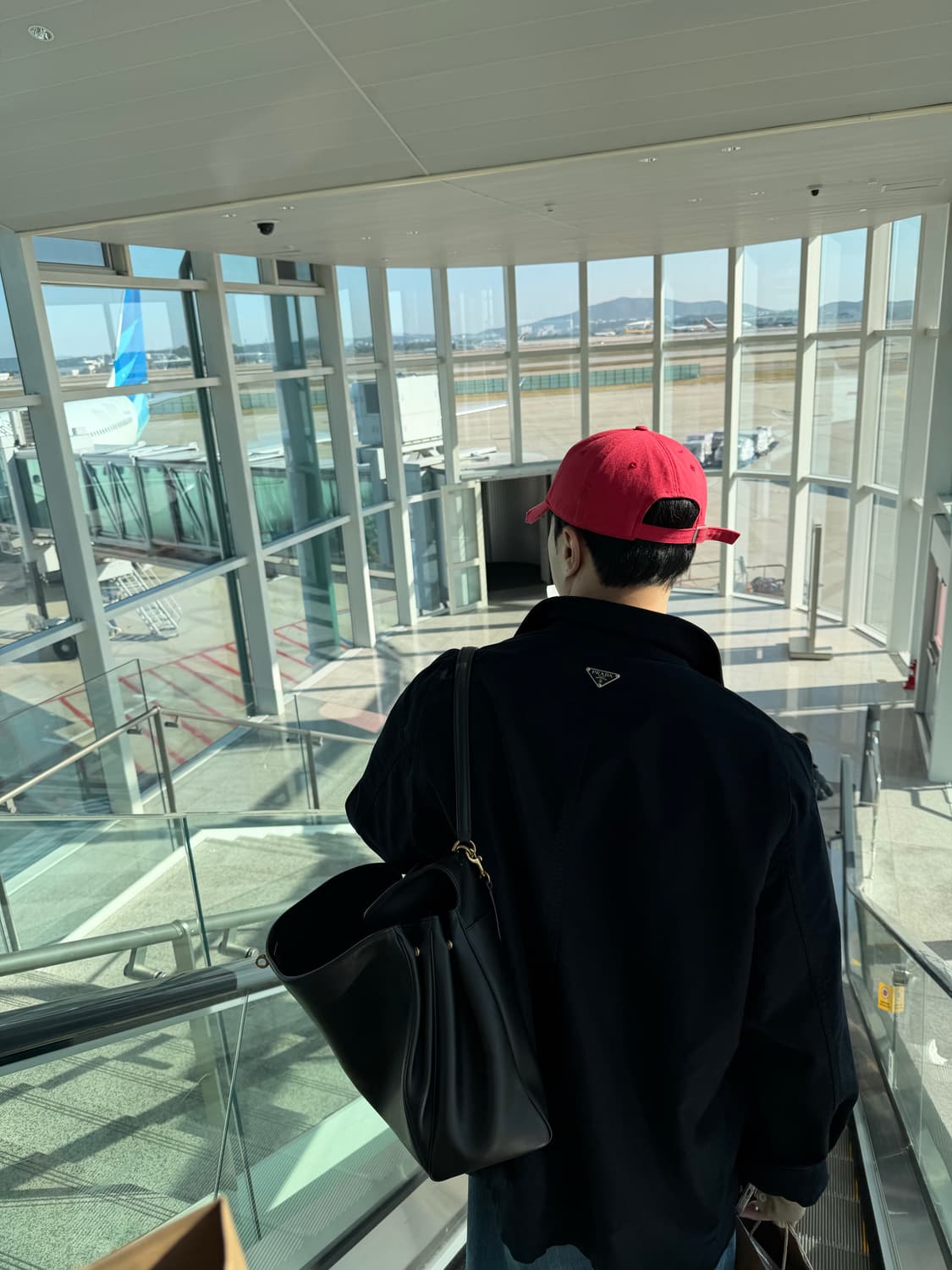 프라다 네이비 몰스킨 초어자켓 S(105-110) 상품이미지7