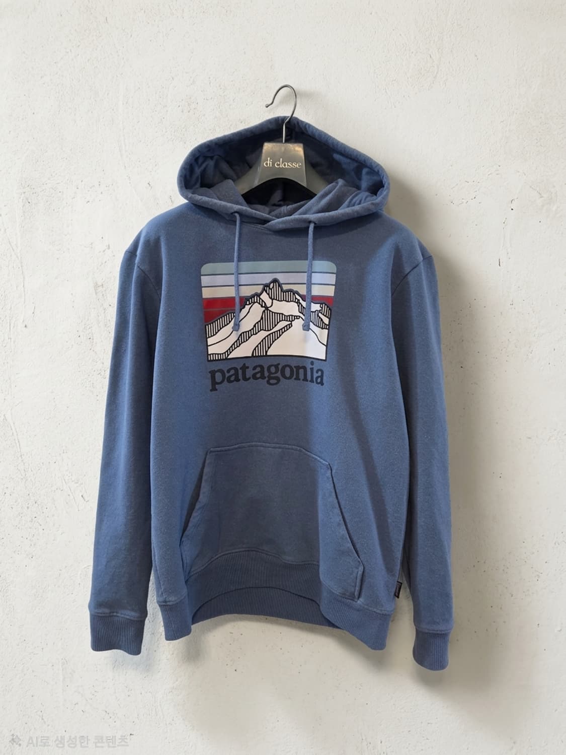 파타고니아 후드티 블루 M 상품이미지1