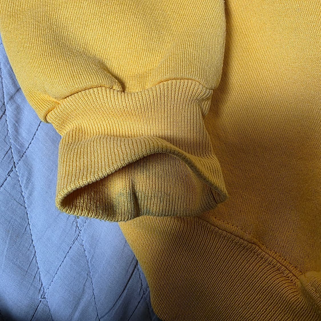 [XL] RARE 90s 러셀 애슬레틱 후드집업 옐로우 상품이미지7