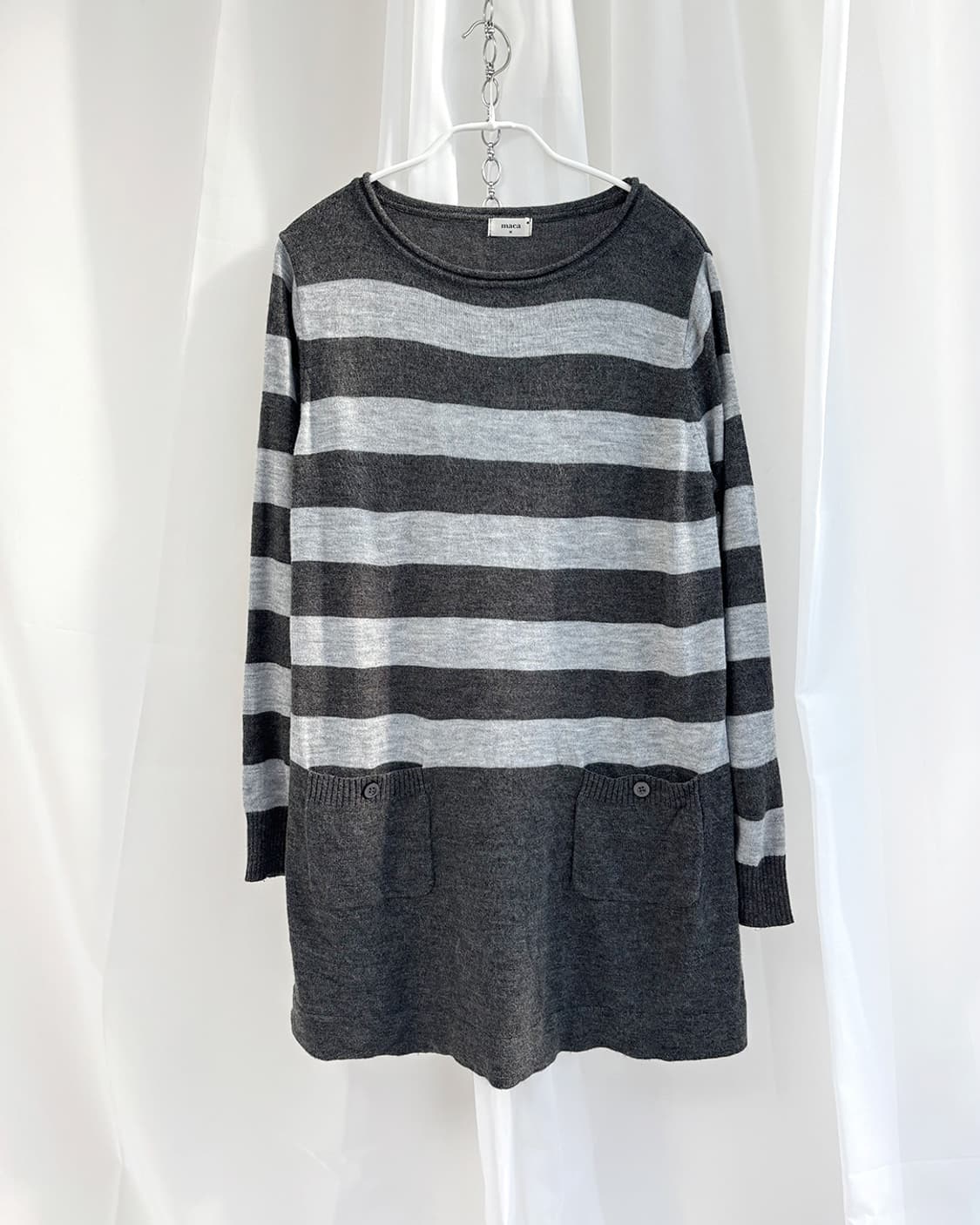 linoi vintage striped long pullover 상품이미지4