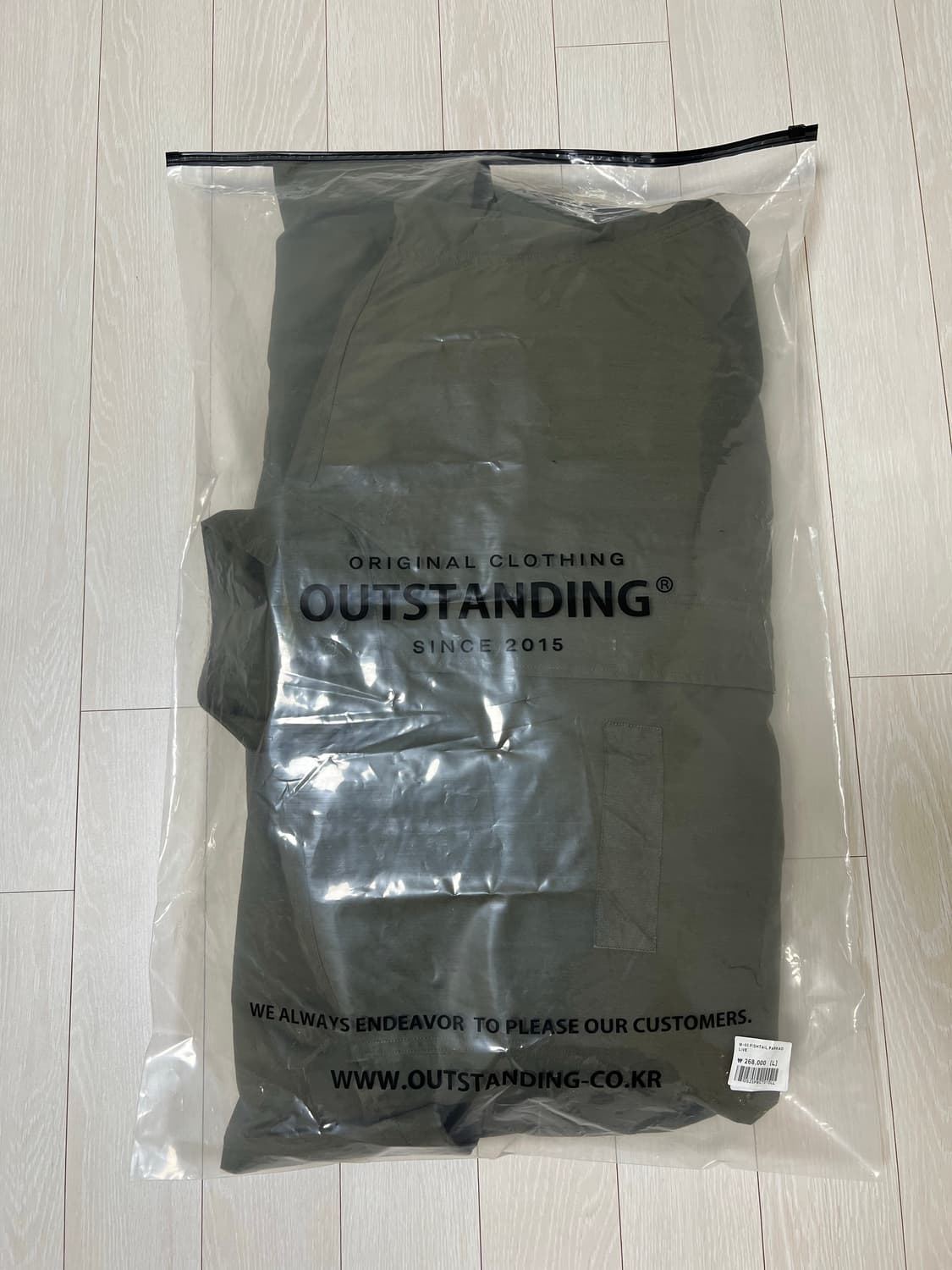 아웃스텐딩 M65 피쉬테일 개파카 자켓 L 상품이미지8