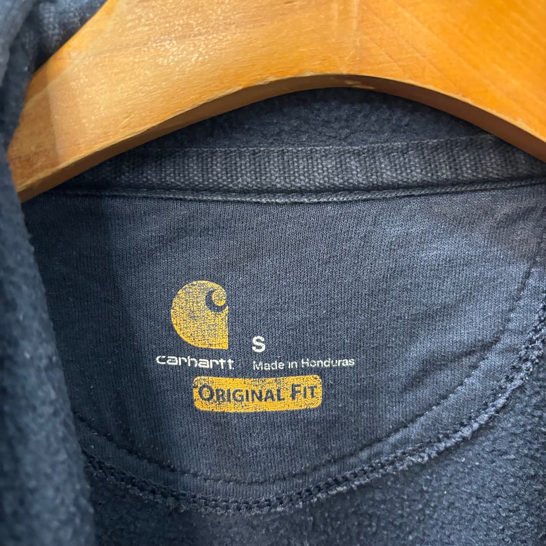 칼하트 네이비 후드티 S 상품이미지6