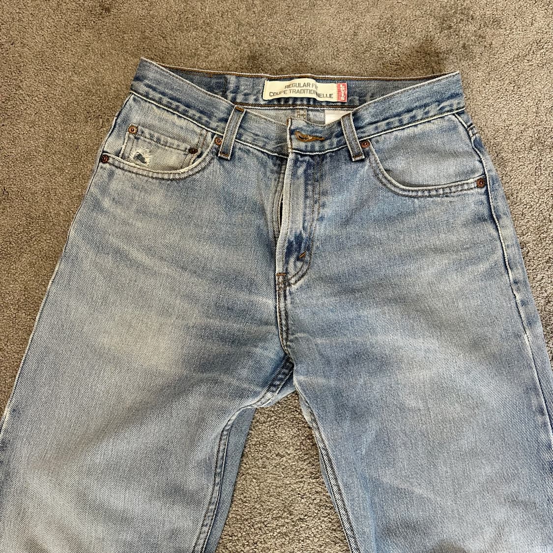 리바이스505 레귤러 핏 데님 팬츠(30) 상품이미지5