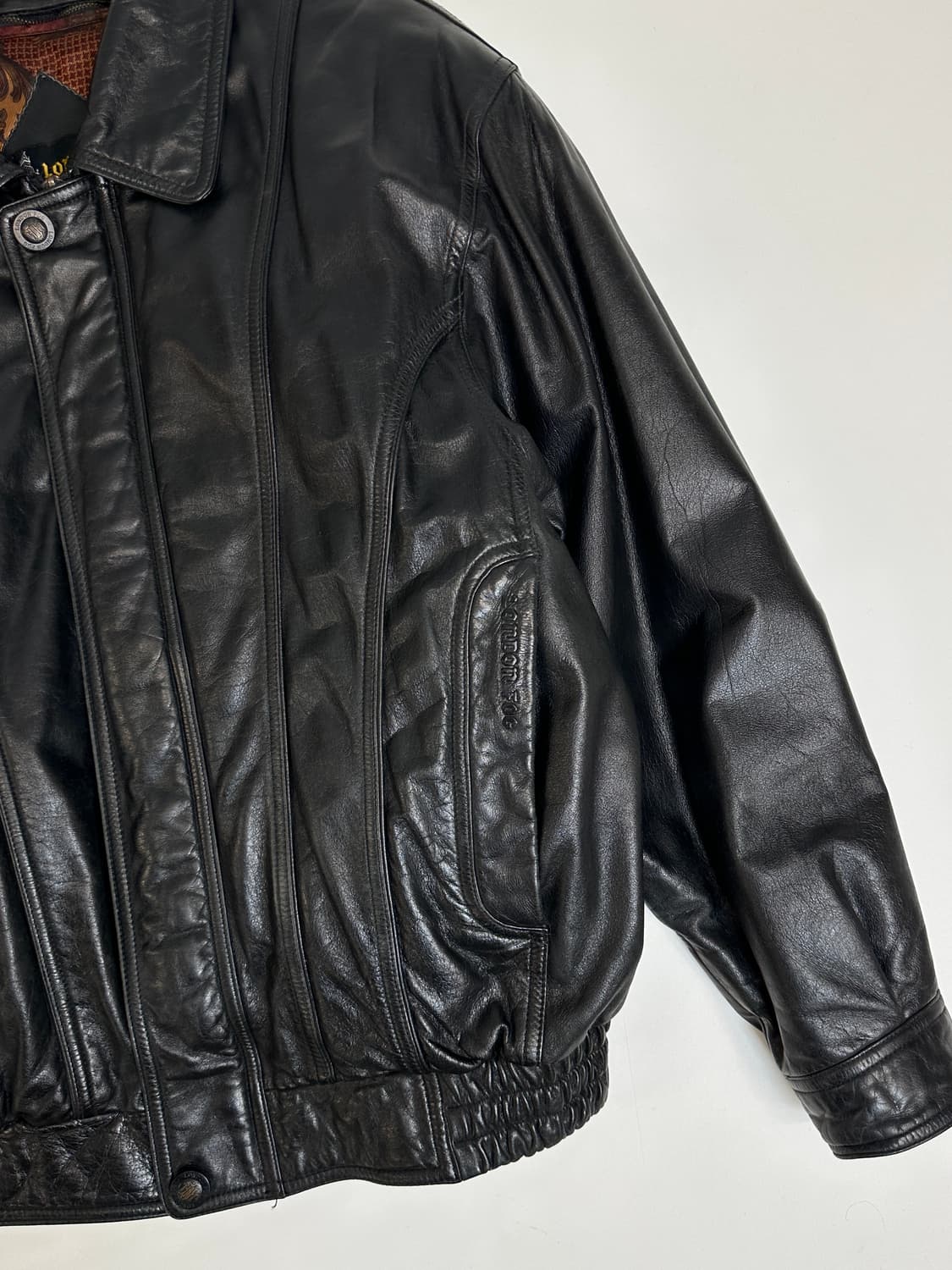 헤일리비버//런던포그 리얼레더 가죽 자켓  상품이미지4