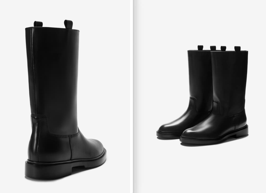 쿠에른 서울 컬렉션 미들 부츠 245 상품이미지2