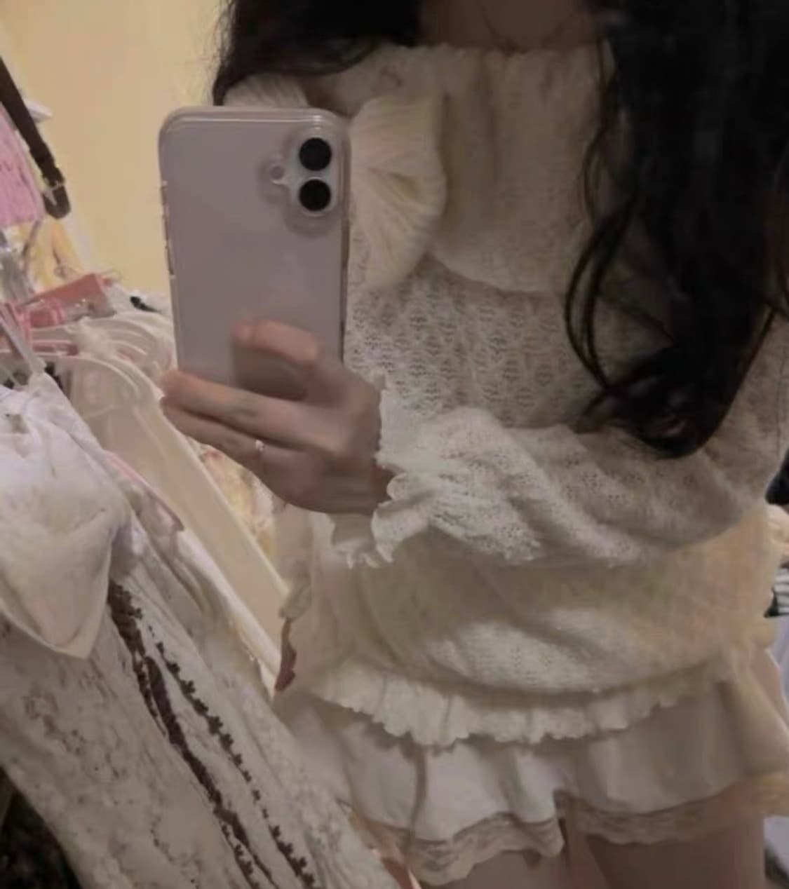 리즈리사 핀터레스트 히메갸루 리본 니트  상품이미지1