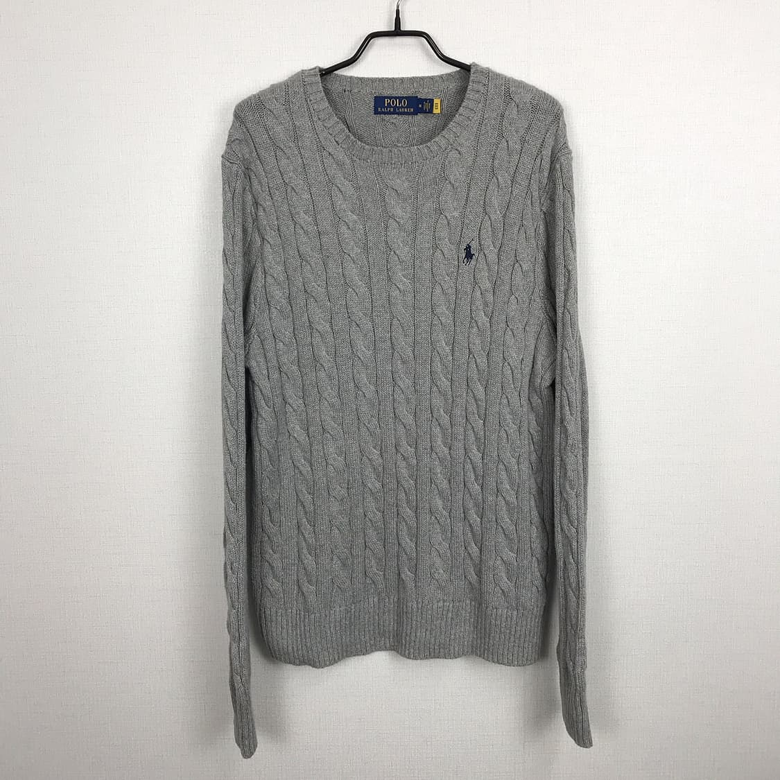폴로 랄프로렌 꽈배기 니트 남성M (100) 상품이미지1