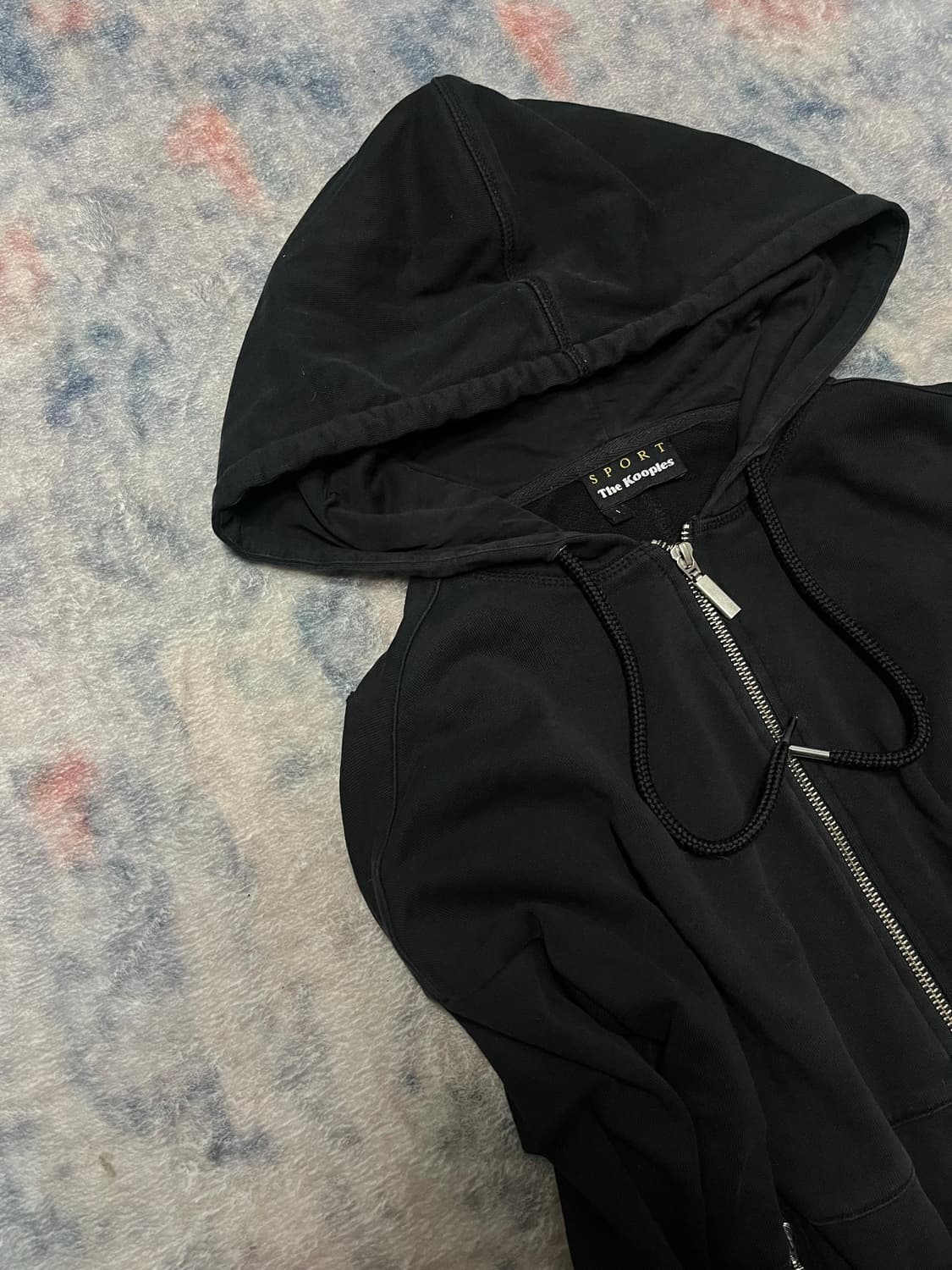 The kooples twin buckle rider hoodie 상품이미지2